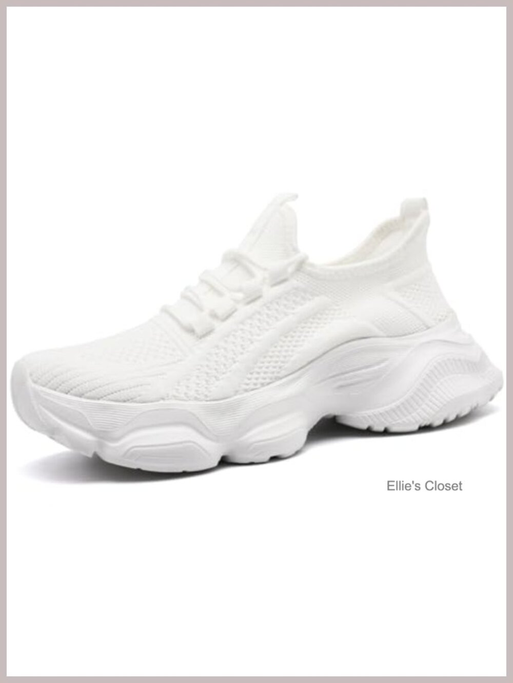 Women's Platform Sneakers 2 Inch Height Increase Lightweight Non Slip Lace Up